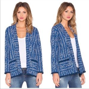 Velvet by Graham Spencer blue blazer